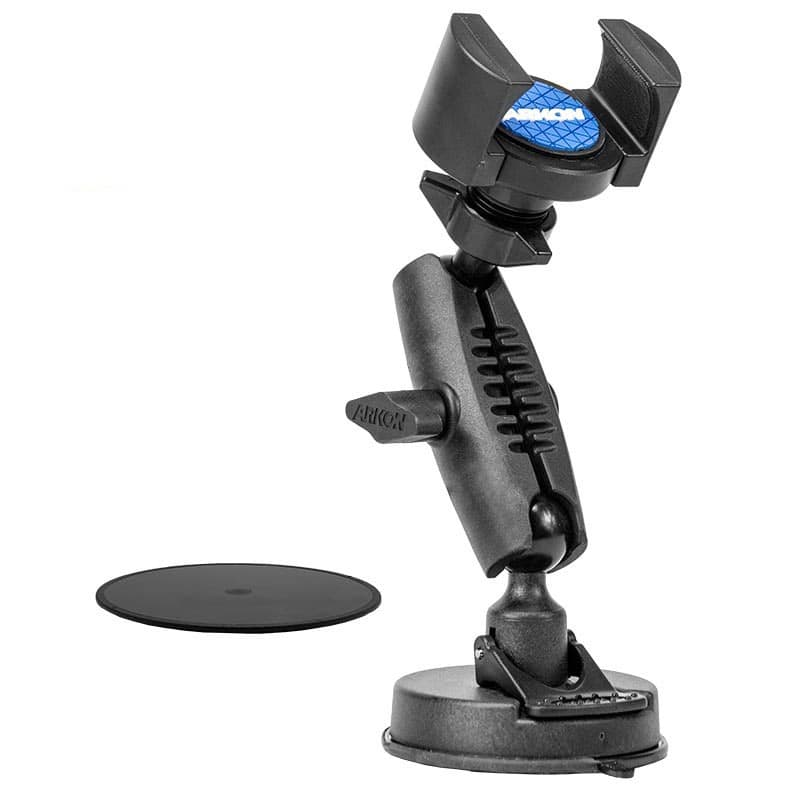 Arkon TW Broadcaster Single-Phone Desk or Table Sticky Suction Mount