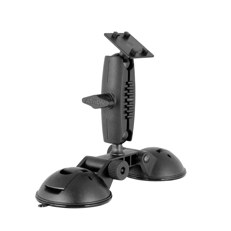 Arkon Robust™ Double Windshield Suction Mount - 4-Prong Pattern Compatible