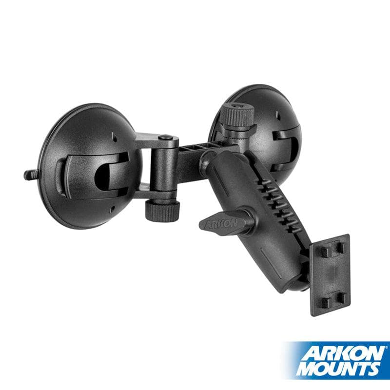 Arkon Robust™ Double Windshield Suction Mount - 4-Prong Pattern Compatible