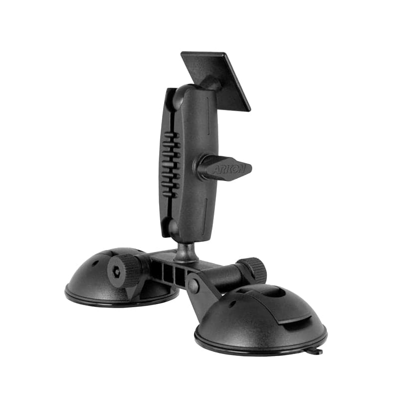 Arkon Robust™ Double Windshield Suction Mount - 4-Prong Pattern Compatible
