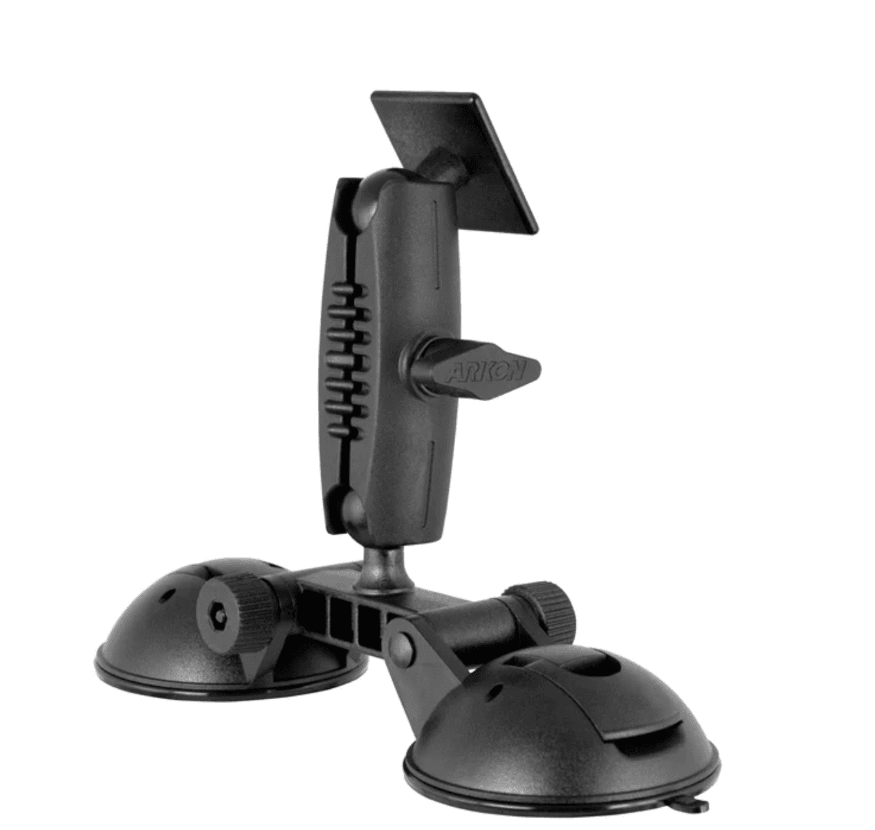 Arkon Robust™ Double Windshield Suction Mount - 4-Prong Pattern Compatible