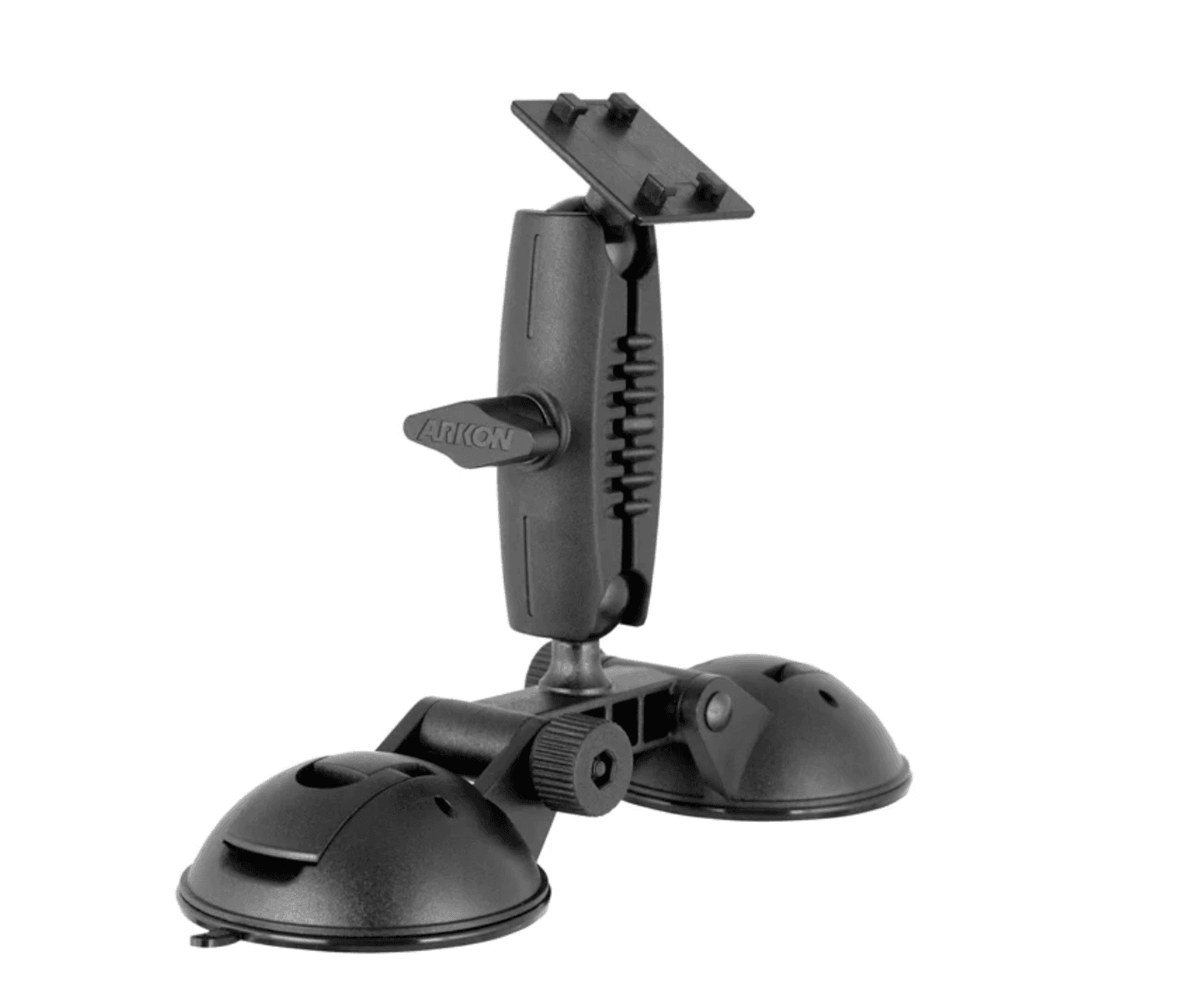 Arkon Robust™ Double Windshield Suction Mount - 4-Prong Pattern Compatible