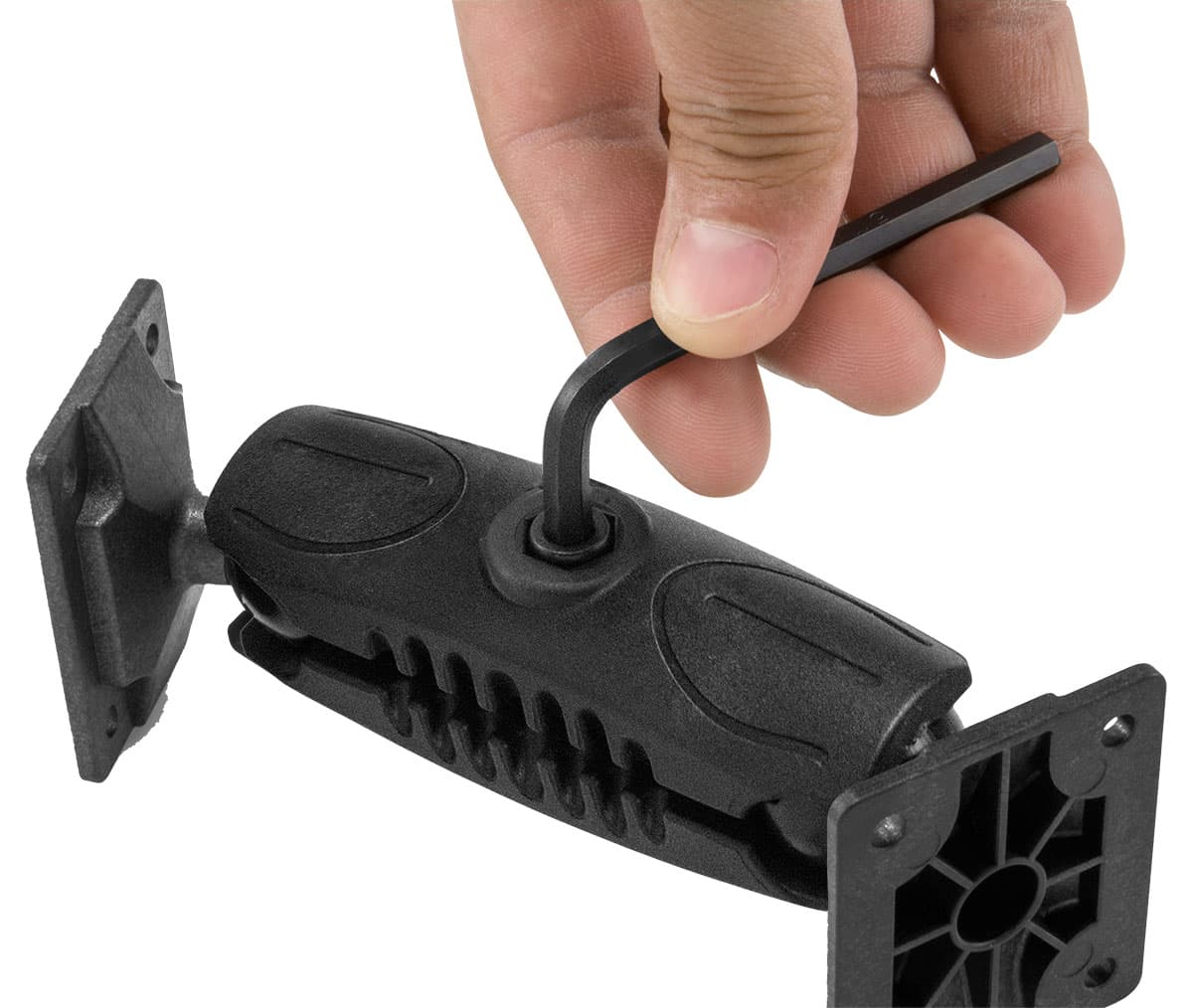 Arkon Heavy-Duty Drill-Base Mount with Security Hardware