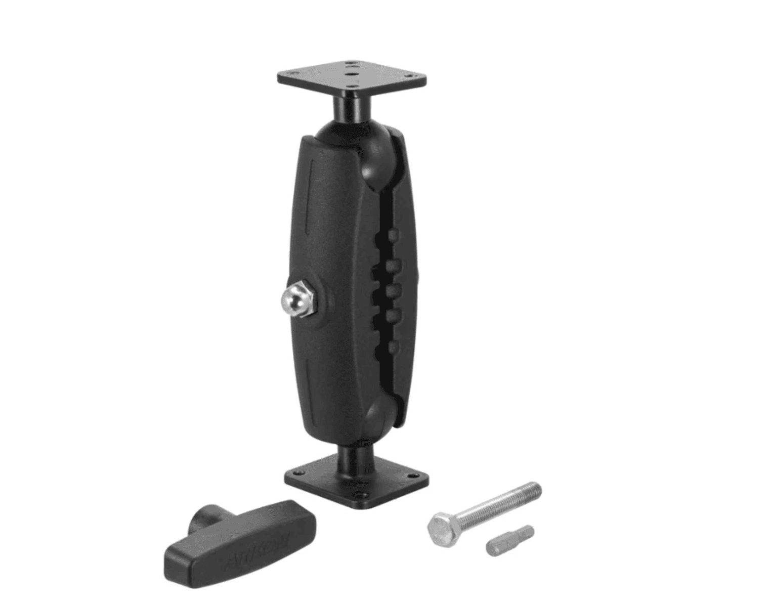 Arkon 7" Heavy-Duty Metal AMPS Mount with Security Hardware - 38mm (1.5 inch) Ball Compatible