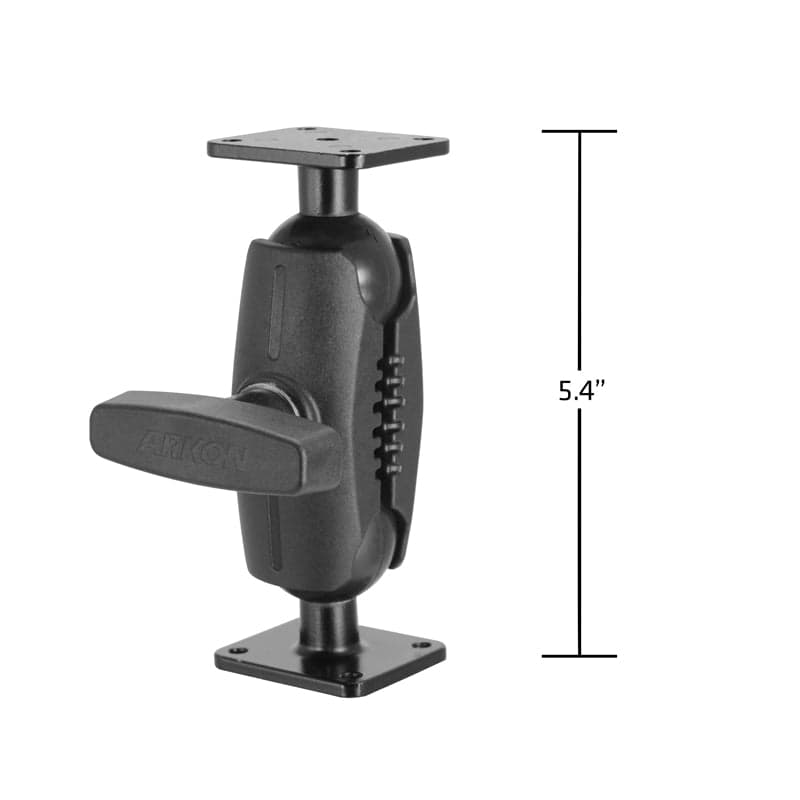 Arkon Heavy-Duty Metal AMPS Mount - 38mm Ball Compatible