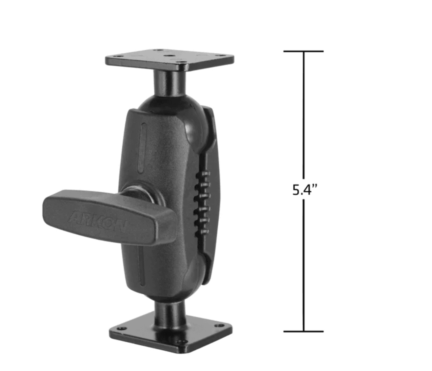 Arkon Heavy-Duty Metal AMPS Mount - 38mm Ball Compatible