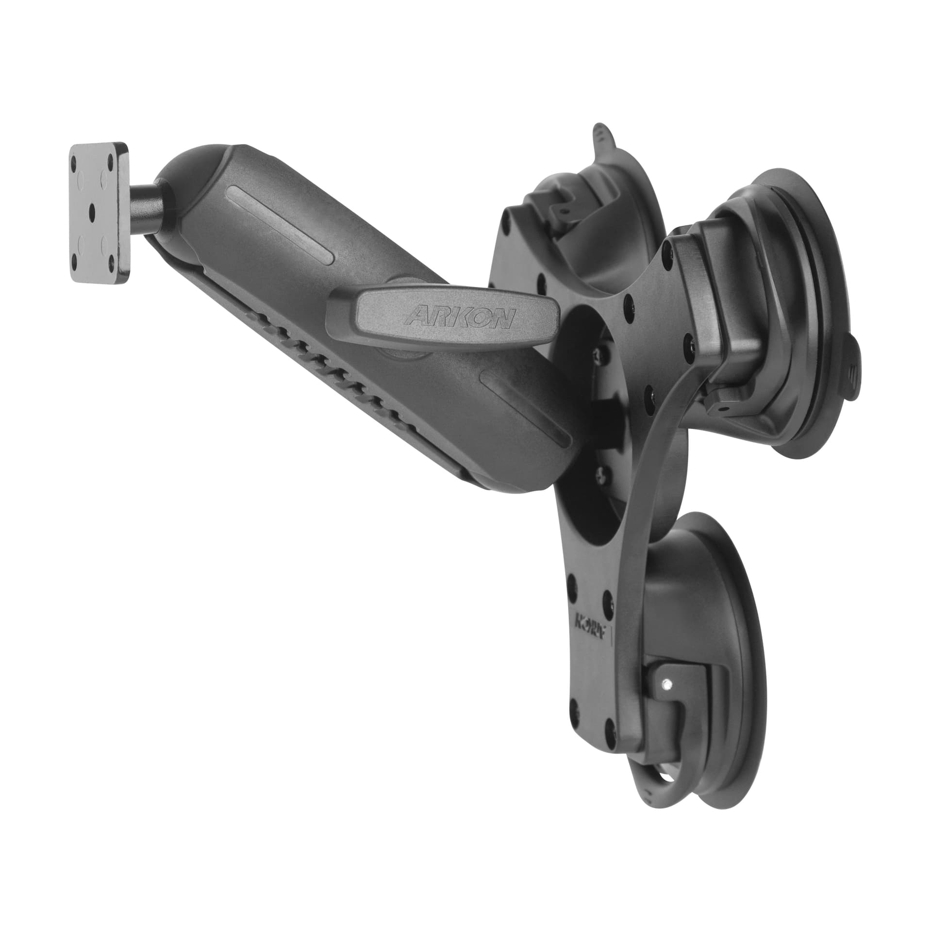 Arkon Triple Suction Mount with AMPS Mounting Pattern and 5.75” Shaft Arm - Image 5