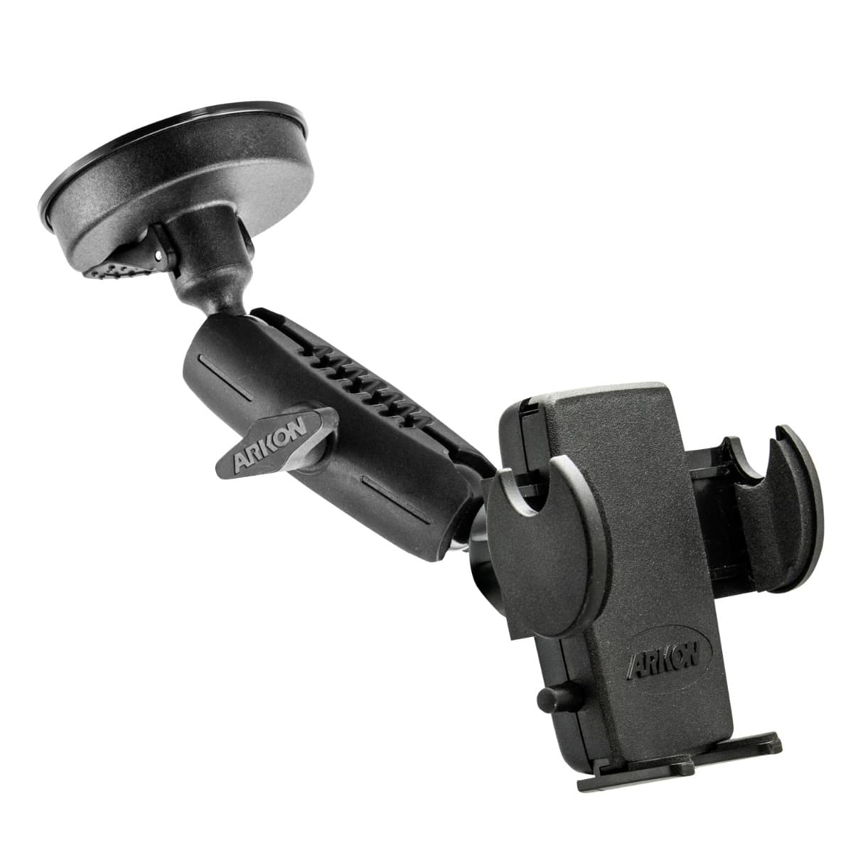 Arkon Robust Mount Series - Windshield Suction Mount with Mega Grip Holder