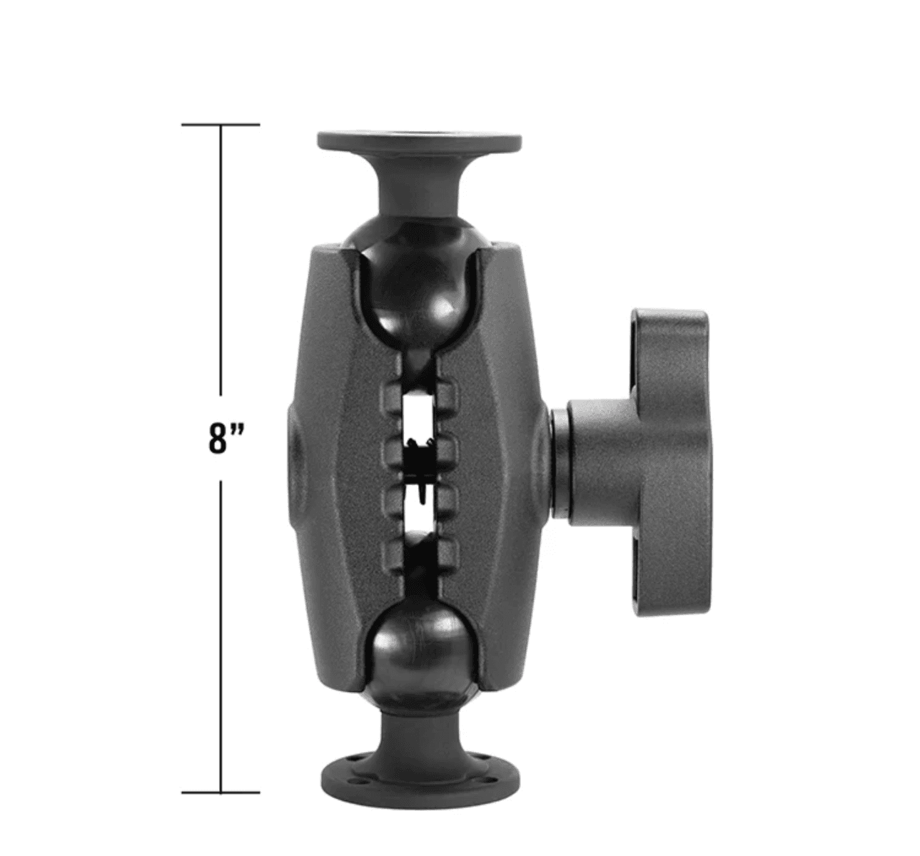 Arkon 8" Heavy-Duty Metal AMPS Mount - 57mm (2.25 inch) Ball Compatible