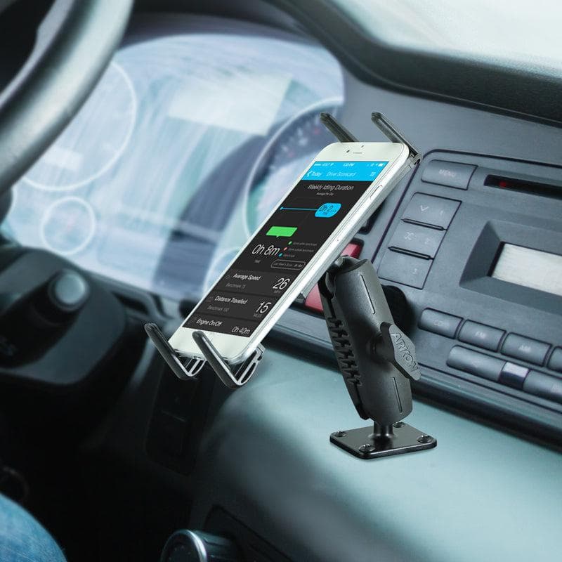 Arkon Slim-Grip® Ultra Robust Tablet or Phone Mount with Metal AMPS Base