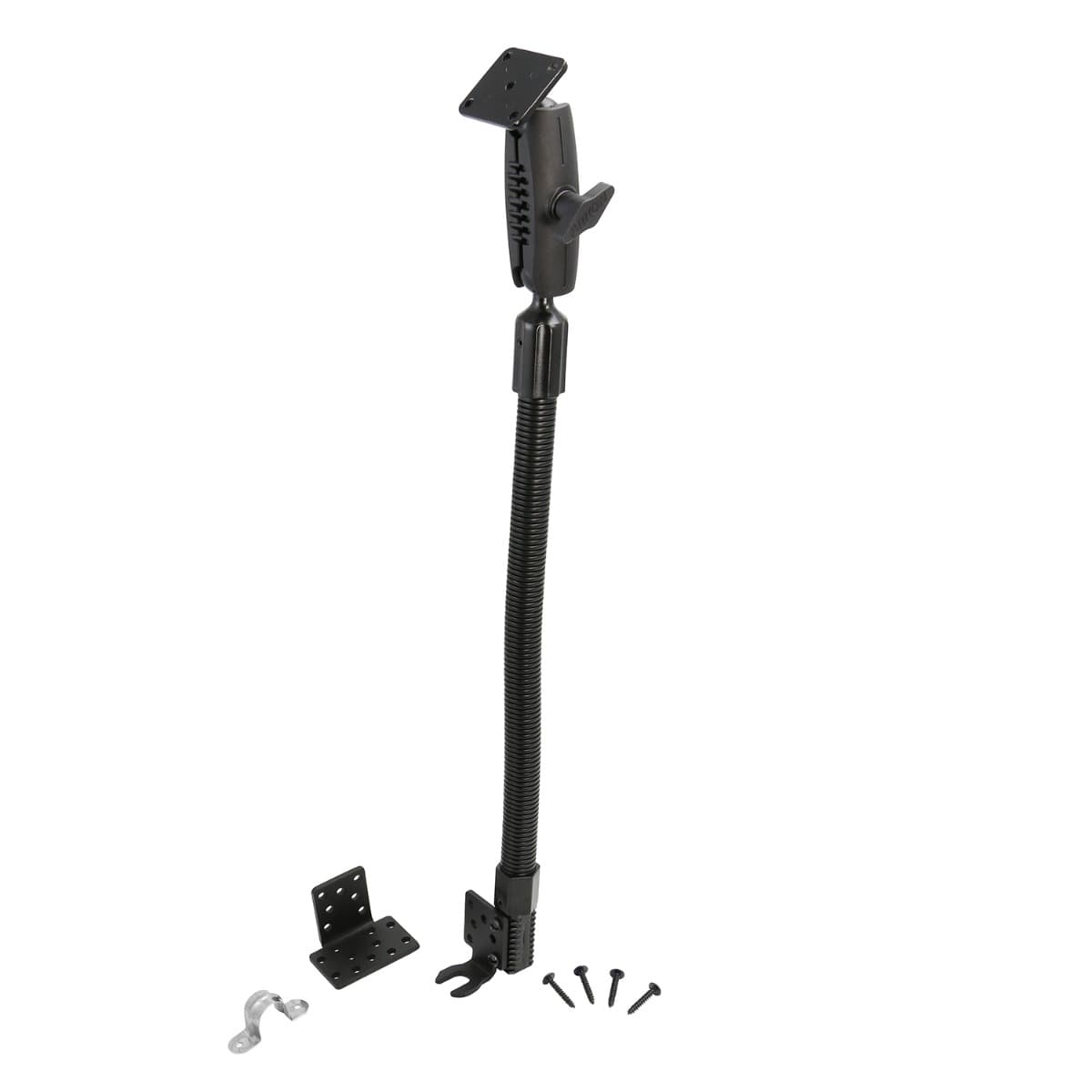 Arkon 4-Hole AMPS Pattern Car or Truck Seat Rail or Floor Mount Pedestal