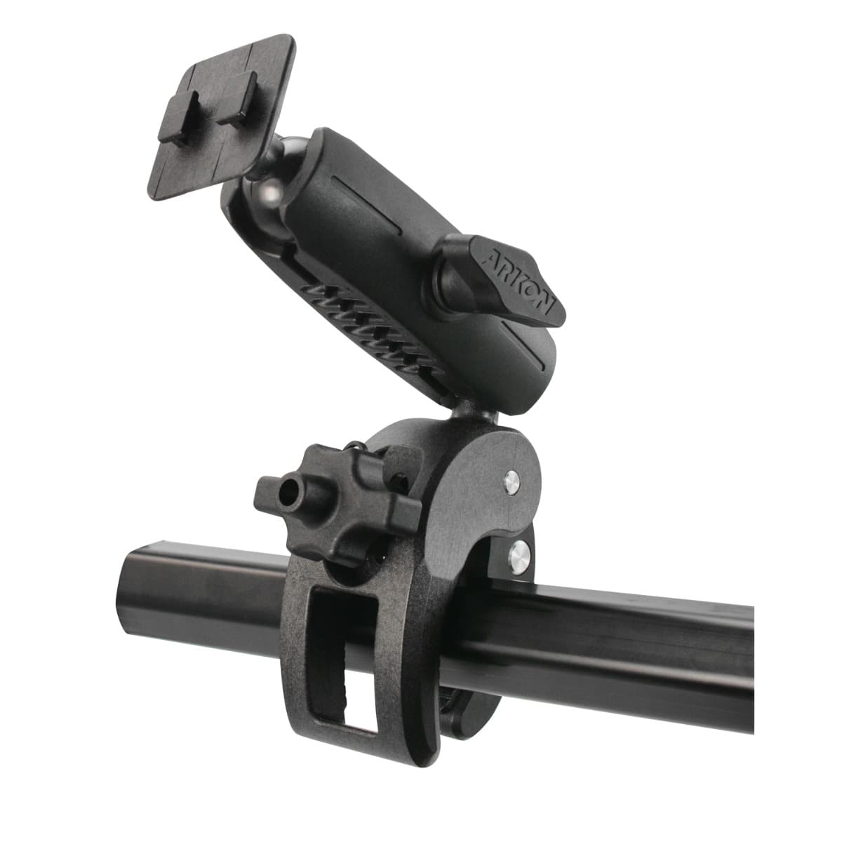 Arkon Robust Clamp Mount with Security Knob - Dual T-Tab Compatible