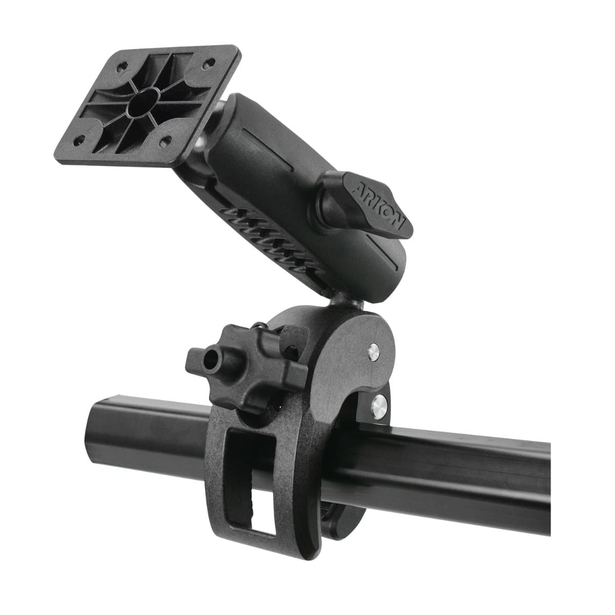Arkon Robust Clamp Mount with Security Knob - 4-Hole AMPS Compatible