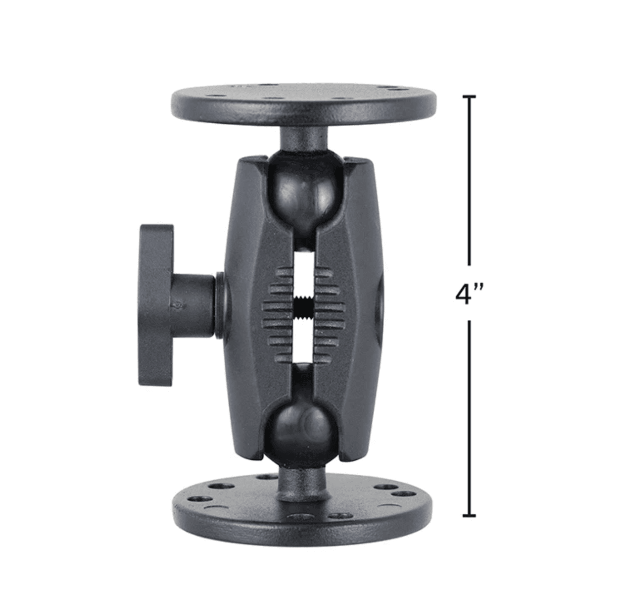 Arkon 4-Inch Heavy-Duty 4-Hole AMPS Mount
