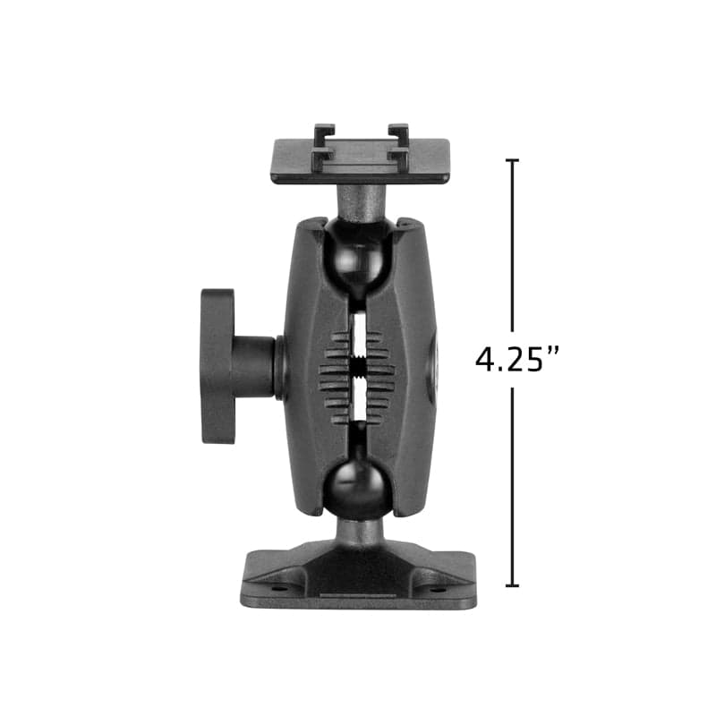 Arkon 4 inch 4-Hole AMPS Drilled Base Mount - 4-Prong Compatible
