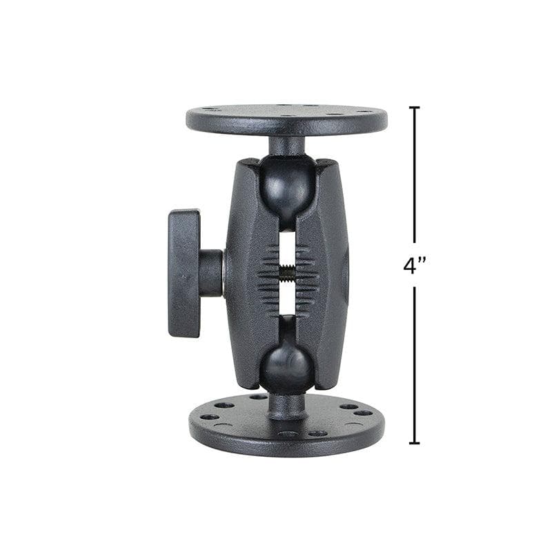 Arkon 4-Inch Heavy Duty Metal 4-Hole AMPS Mount