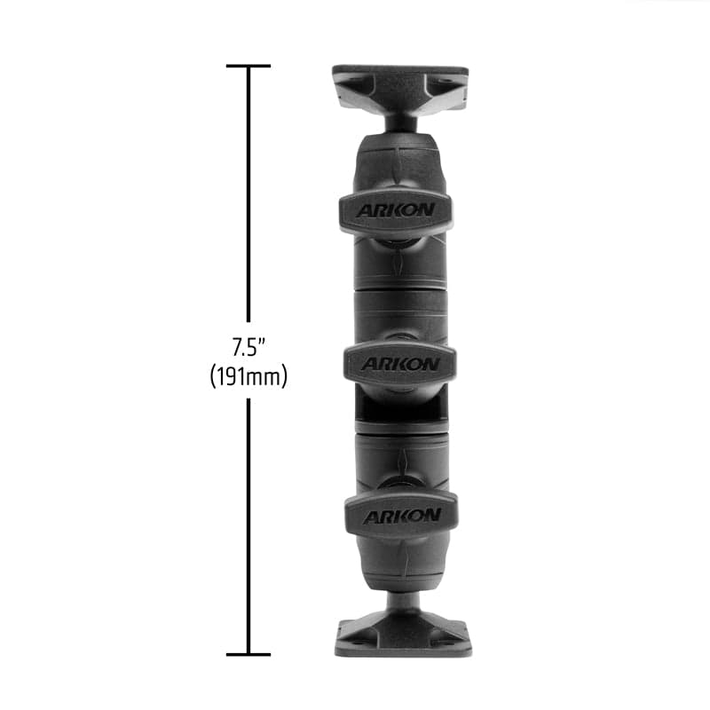 Arkon Robust Ratchet Extension Arm with AMPS Mount Plates