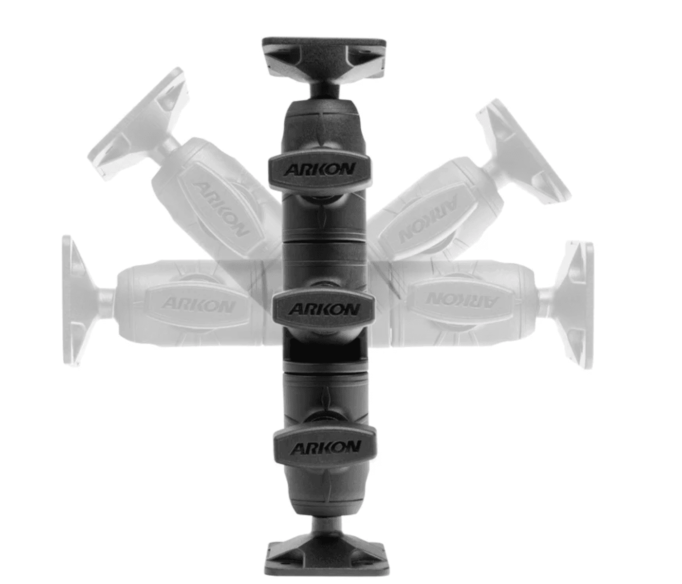 Arkon Robust Ratchet Extension Arm with AMPS Mount Plates