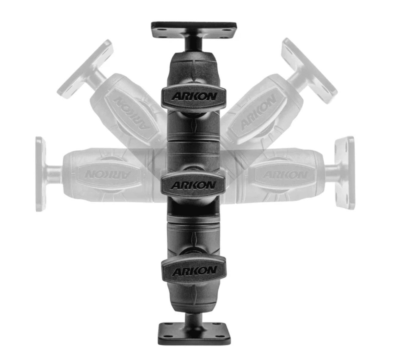 Arkon Robust Ratchet Mount with AMPS Plates