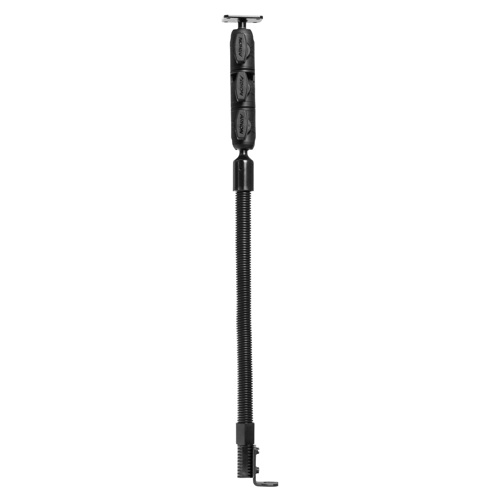 Arkon OCTO™ Ratcheting Arm with 18" Heavy-Duty Seat Rail Mount with AMPS Mounting Pattern - Image 2
