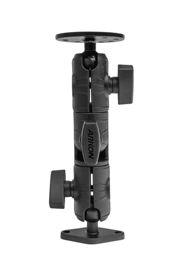 Arkon Circular Mounting Pattern with Diamond-Shaped Drill Base Mount