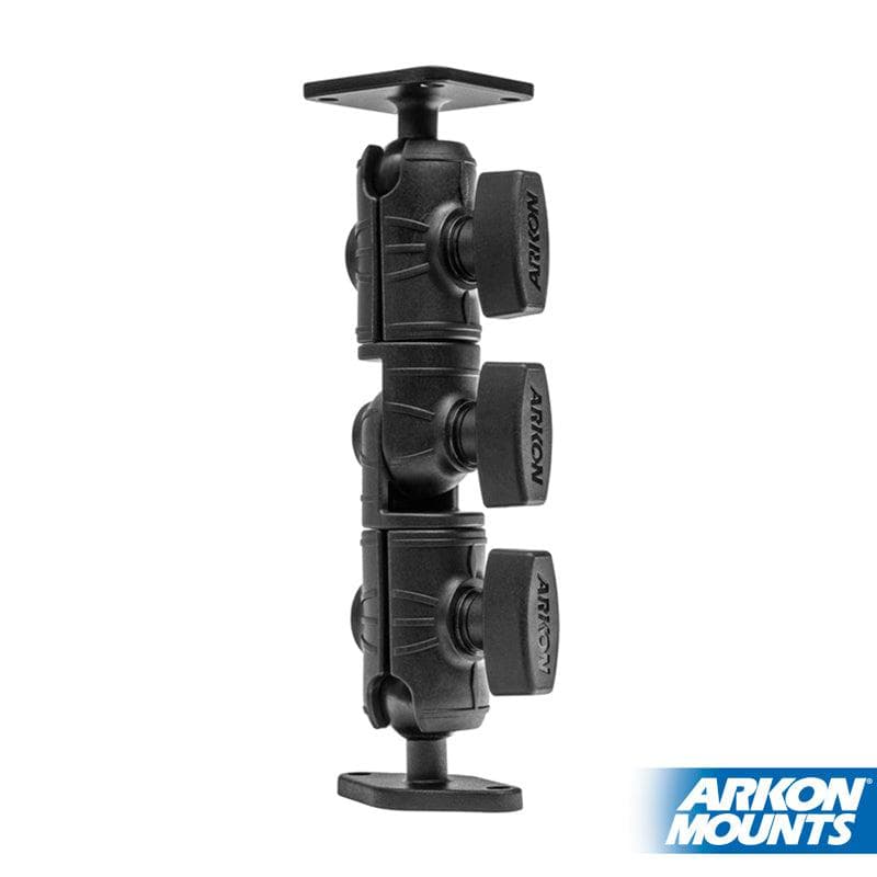 Arkon Robust Ratchet Extension Arm with Metal AMPS and Diamond Mount Plates - Image 2