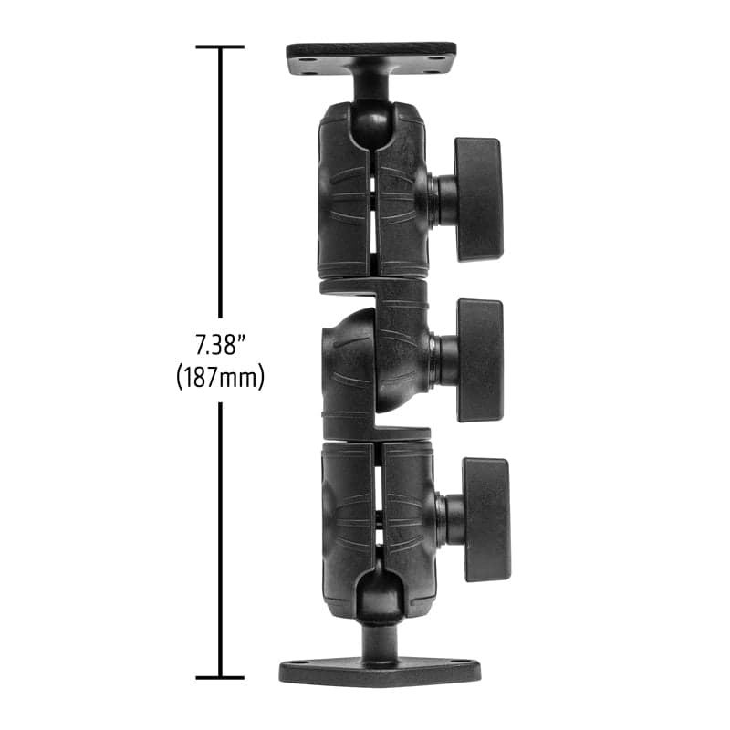 Arkon Robust Ratchet Extension Arm with Metal AMPS and Diamond Mount Plates - Image 9