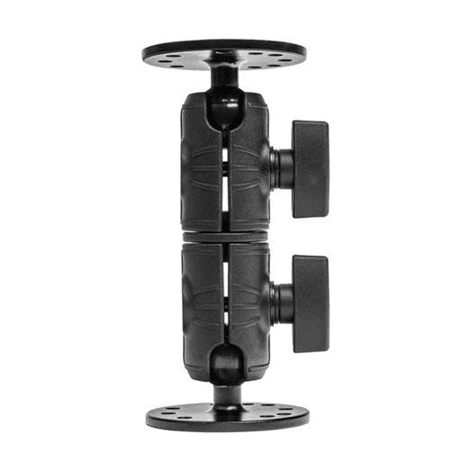 Arkon Double Socket Swivel Arm with Circular Mount Plates