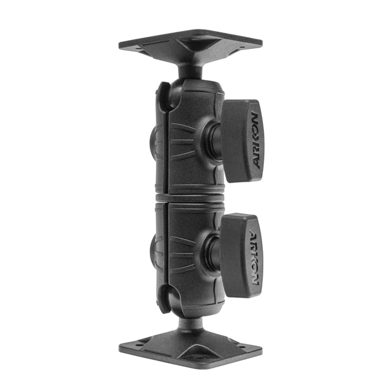 Arkon AMPS Mounting Pattern with Double Socket Shaft Arm and Drill-Base - Image 2