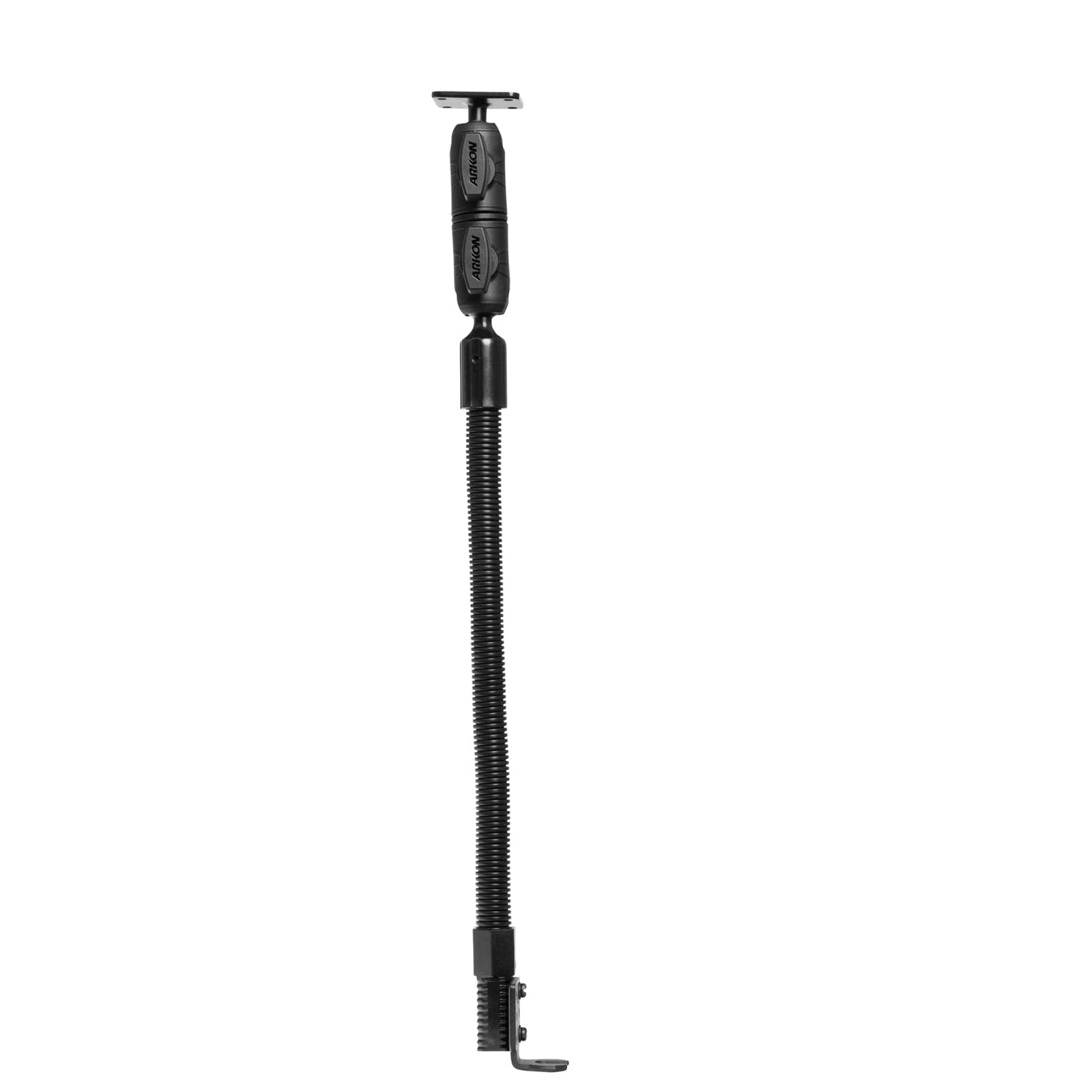 Arkon Seat Rail Mount with Double Socket Swivel Arm and AMPS Mounting Pattern - Image 6