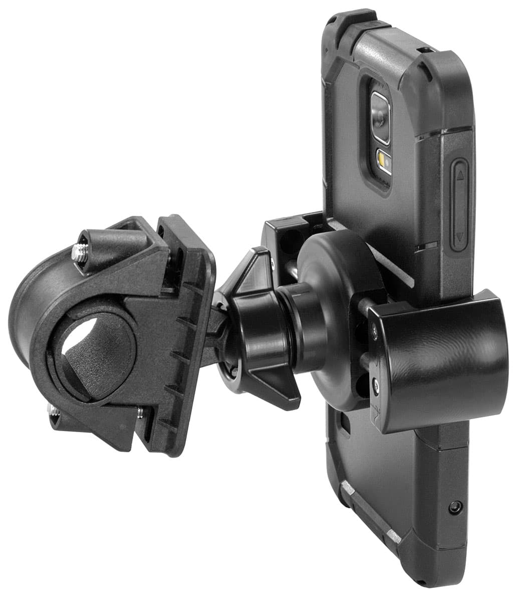 Arkon RoadVise Series - Bicycle or Motorcycle Handlebar Universal Smartphone Mount (RV001WR + GN032)