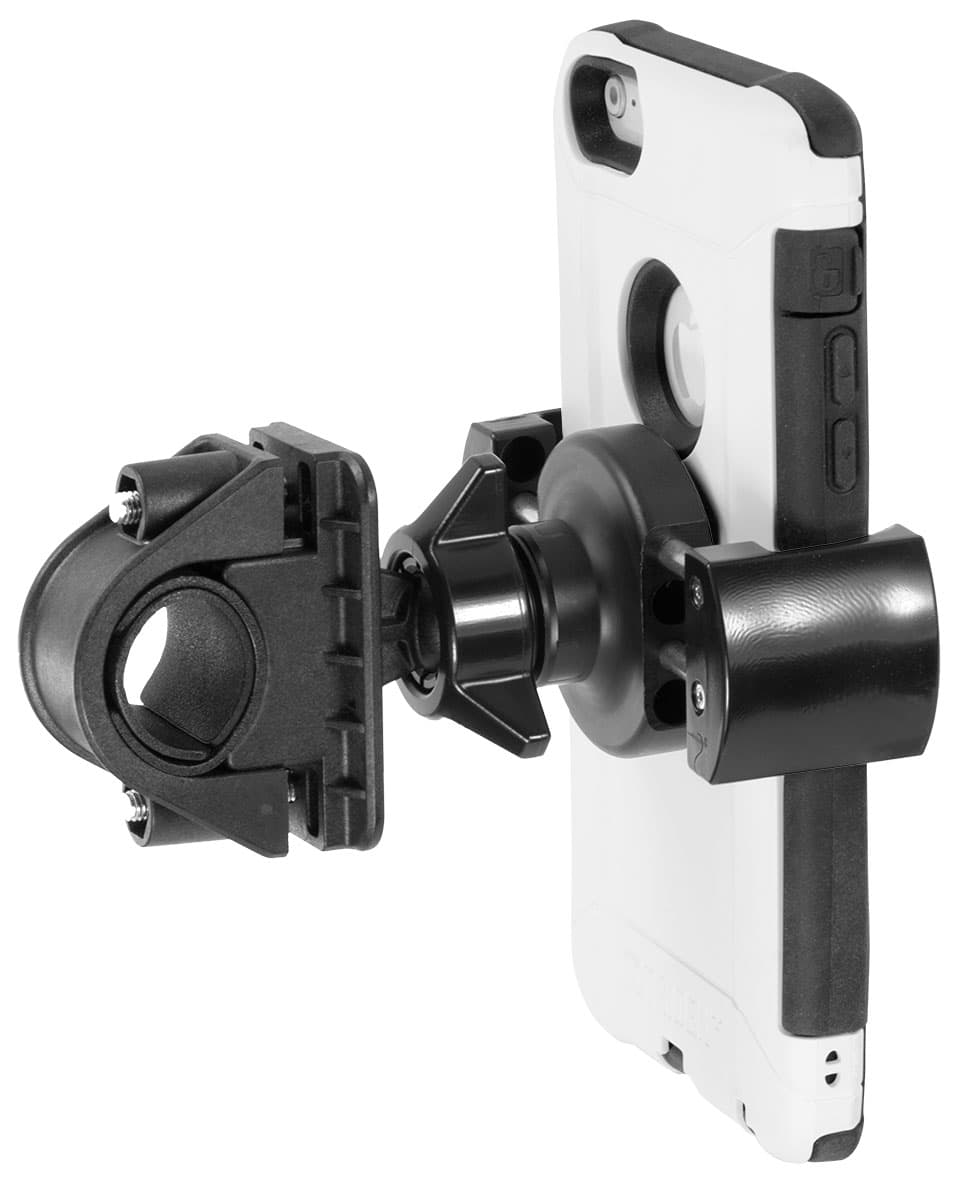 Arkon RoadVise Series - Bicycle or Motorcycle Handlebar Universal Smartphone Mount (RV001WR + GN032)