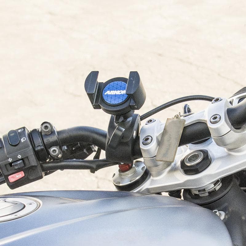 Arkon RoadVise® Phone Clamp Post Mount for iPhone, Galaxy, Note, and more