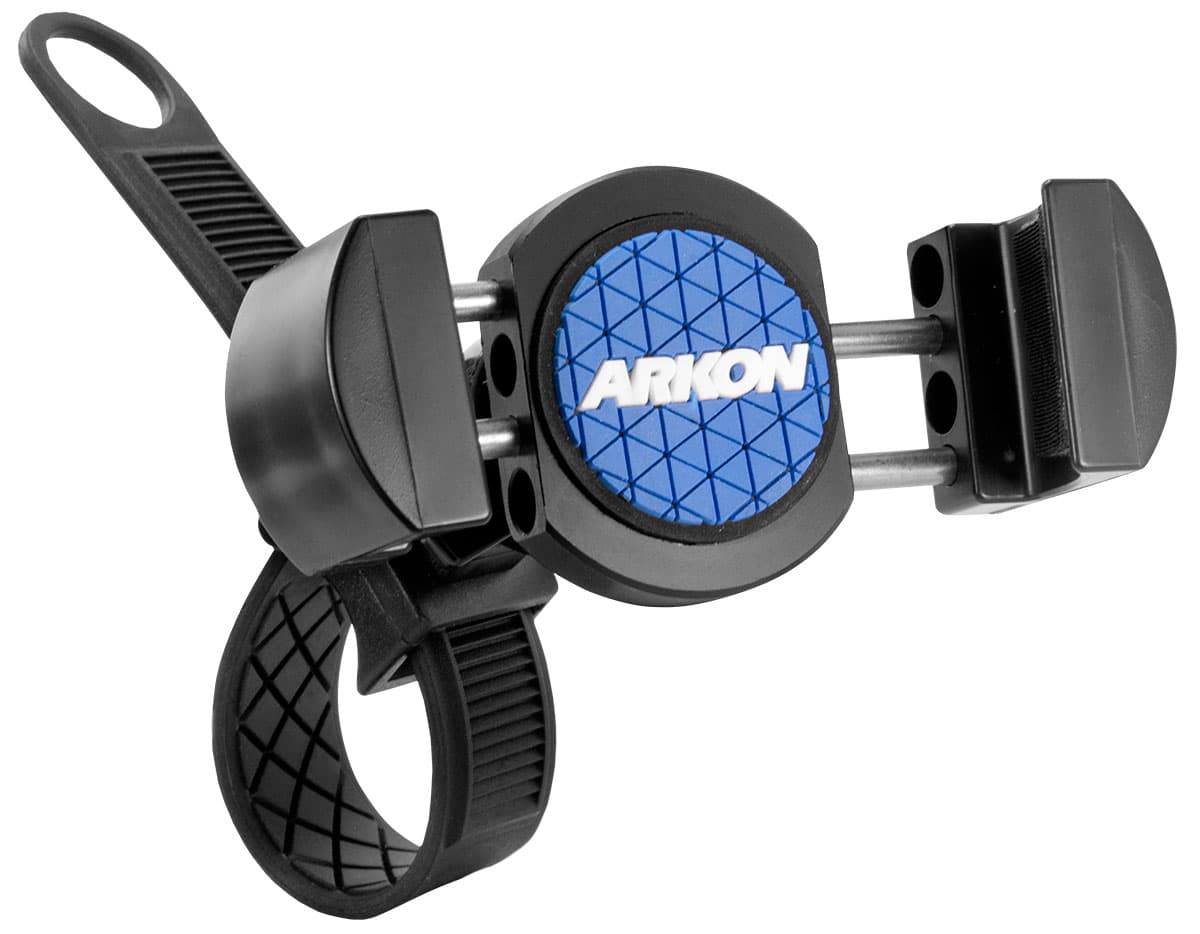 Arkon RoadVise Series - Universal Smartphone Mount with Zip-Tie Style Strap Mount (RV001WR + GN034)