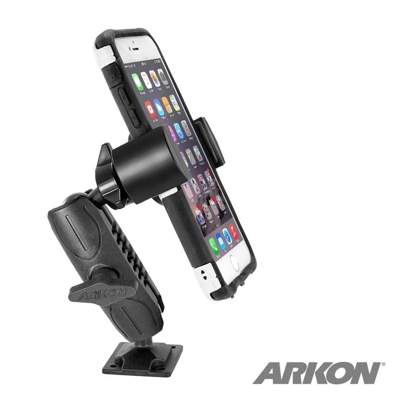 Arkon RoadVise Series - Universal Smartphone AMPS Mount (RV001WR + RMAMPS2517)