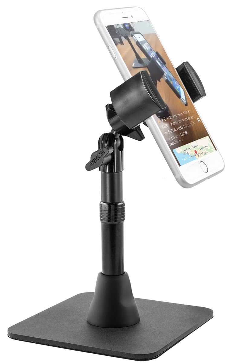 Arkon RoadVise Series - Heavy-Duty Universal Smartphone Stand