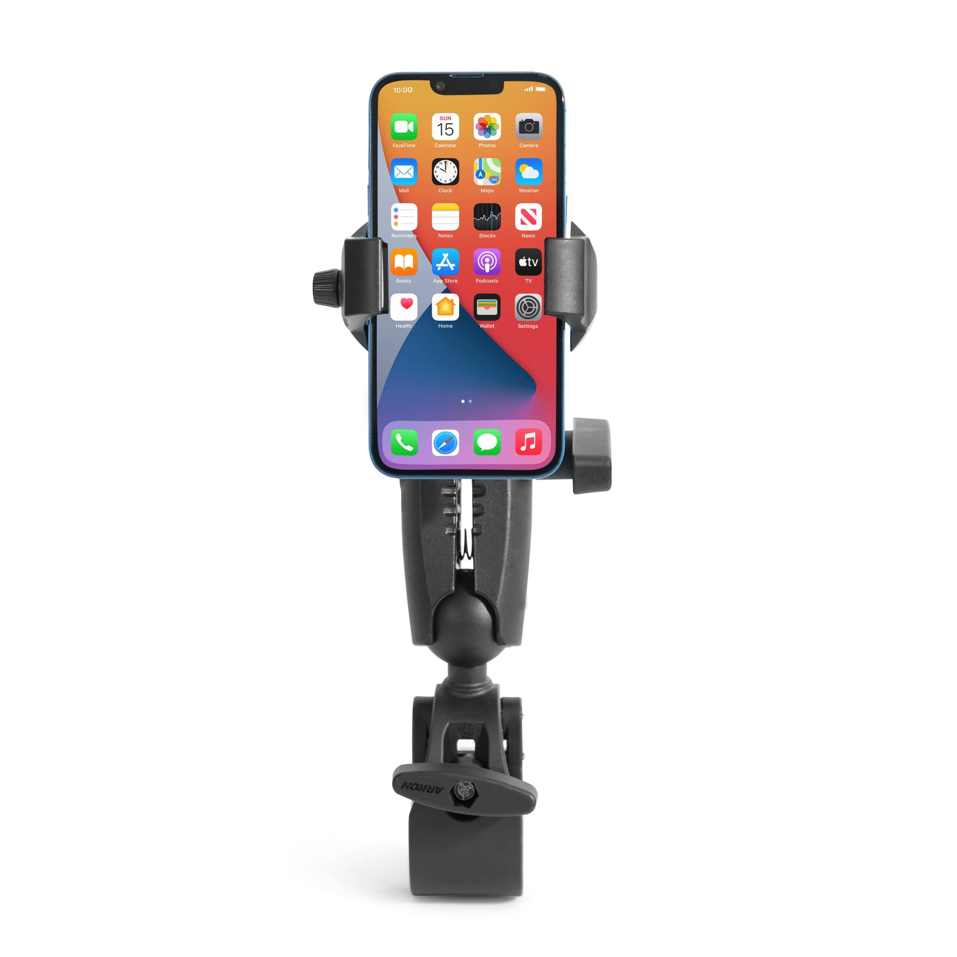Arkon RoadVise® Ultra Phone and Tablet Holder with Clamp Mount and 5.75” Shaft Arm - Image 6