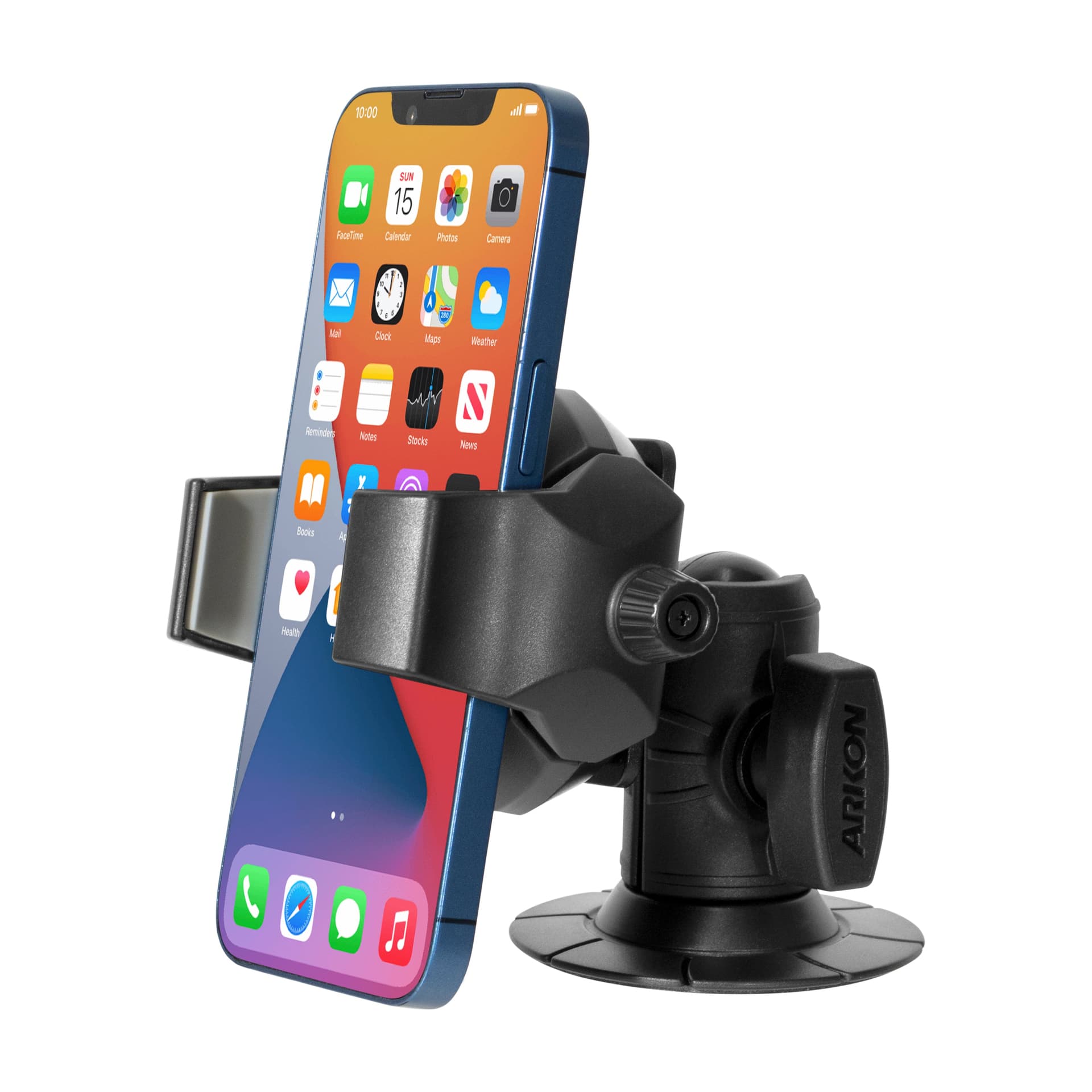 Arkon RoadVise® Ultra Phone and Tablet Holder with Adhesive Base and 2” Shaft Arm - Image 7