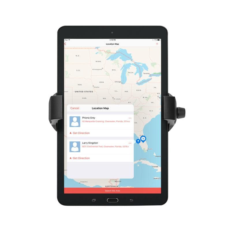 Arkon RoadVise® Ultra Phone and Tablet Holder for iPad, Galaxy, Note, and more
