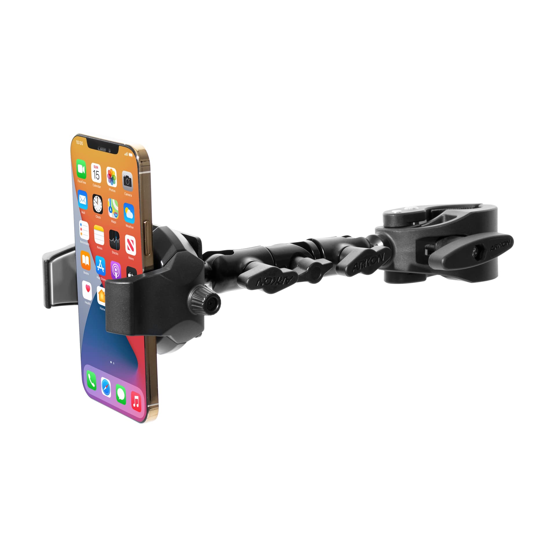 Arkon RoadVise® Clamp Mount with RoadVise® Ultra Holder - Image 5