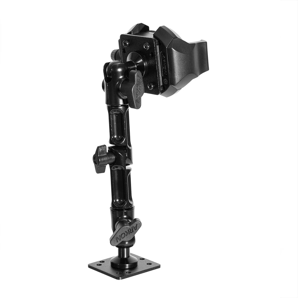 Arkon RoadVise® Ultra Aluminum Drill Base Mount Phone Holder with Adjustable Arm