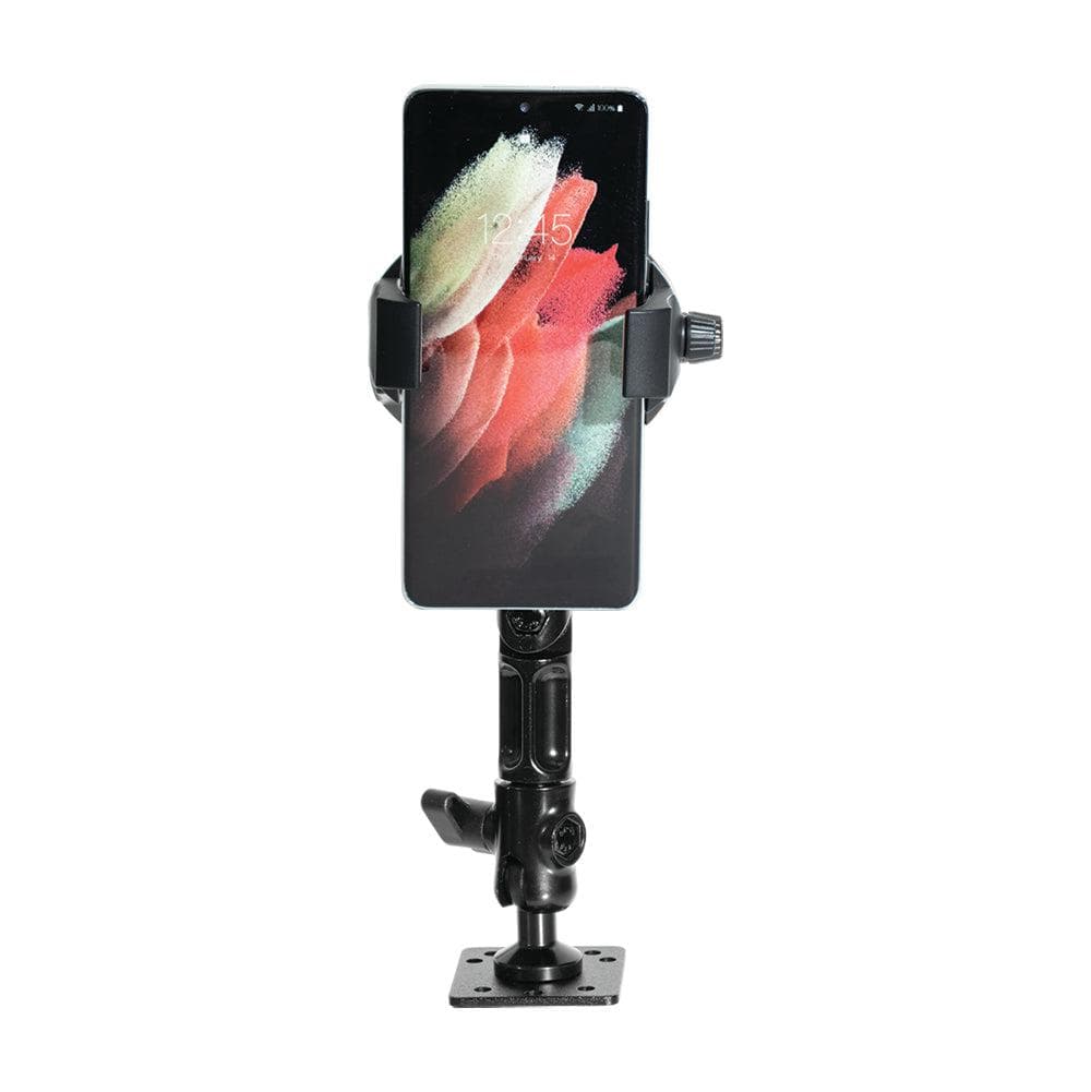 Arkon RoadVise® Ultra Aluminum Drill Base Mount Phone Holder with Adjustable Arm