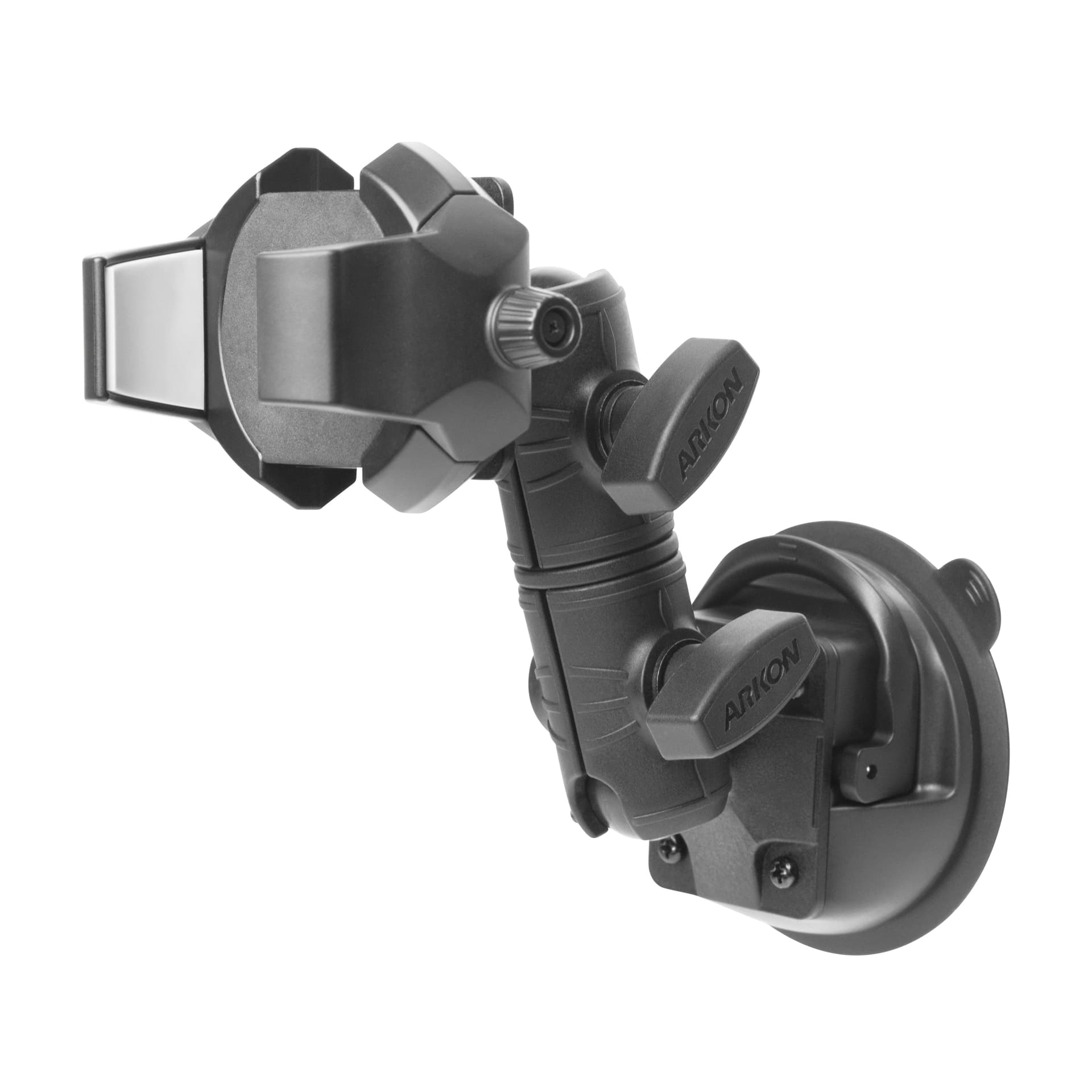 Arkon RoadVise® Ultra Holder with Double Socket Arm and Suction Mount - Image 2