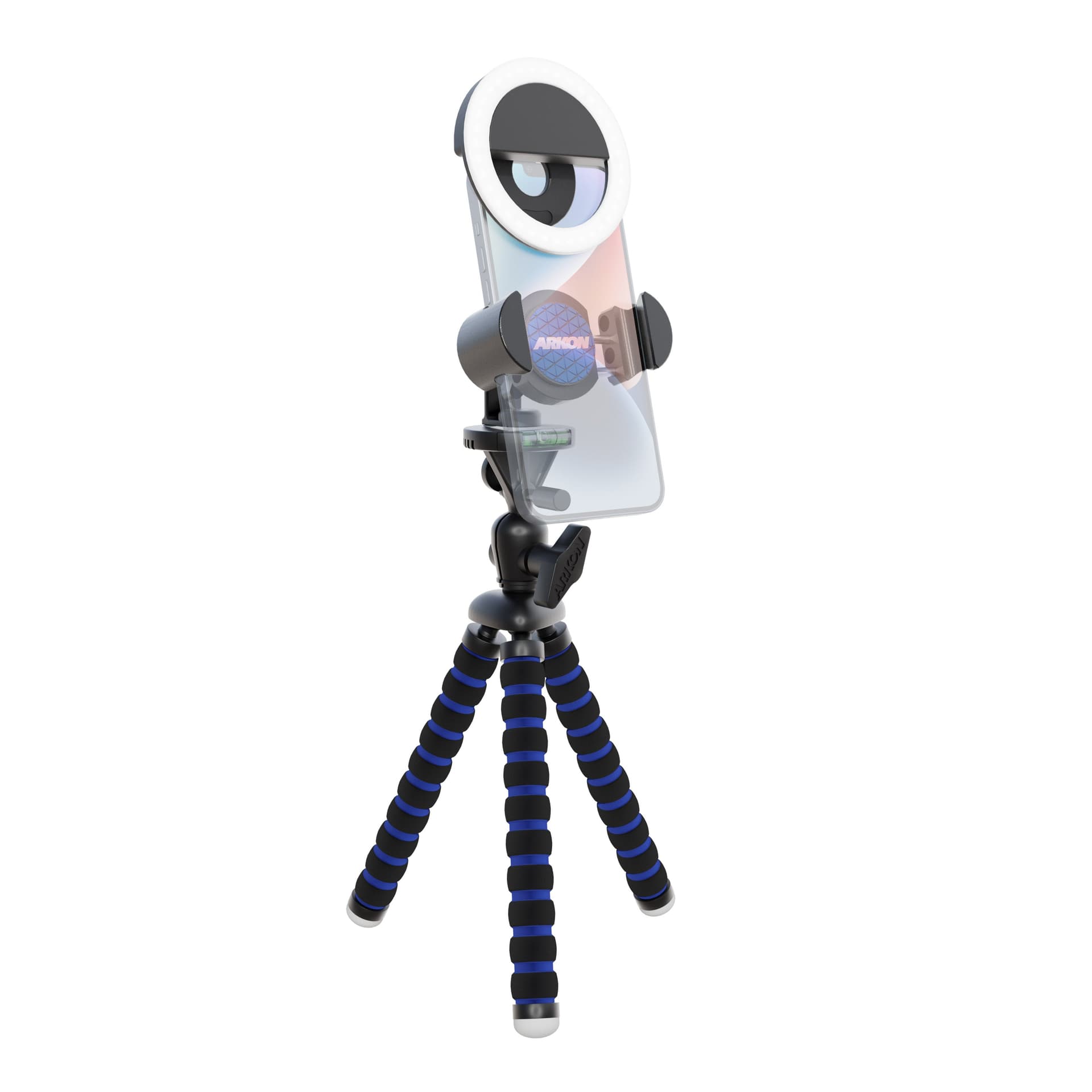 Arkon RoadVise® Tripod and Ring Light Bundle