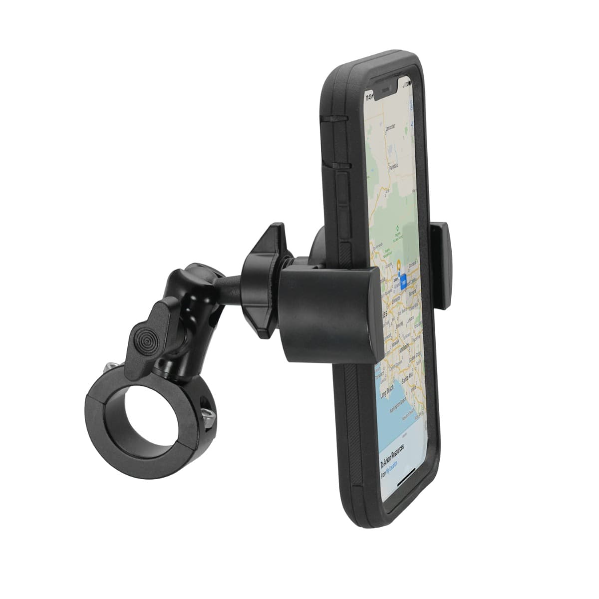 Arkon RoadVise® Premium Aluminum Motorcycle Handlebar Phone Mount
