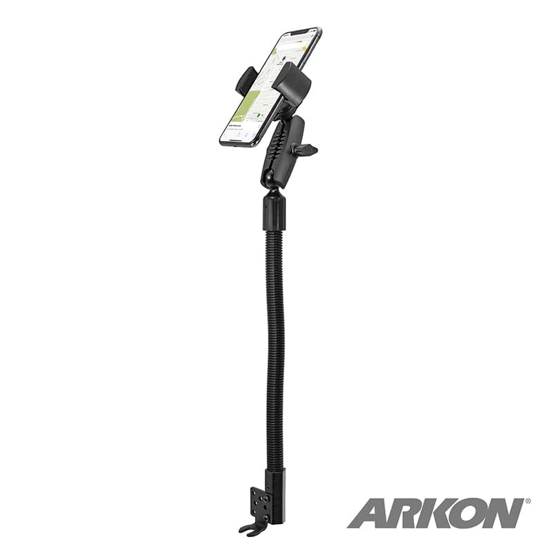 Arkon RoadVise® Heavy-Duty Seat Rail or Floor Phone Mount for iPhone, Galaxy, Note, and more