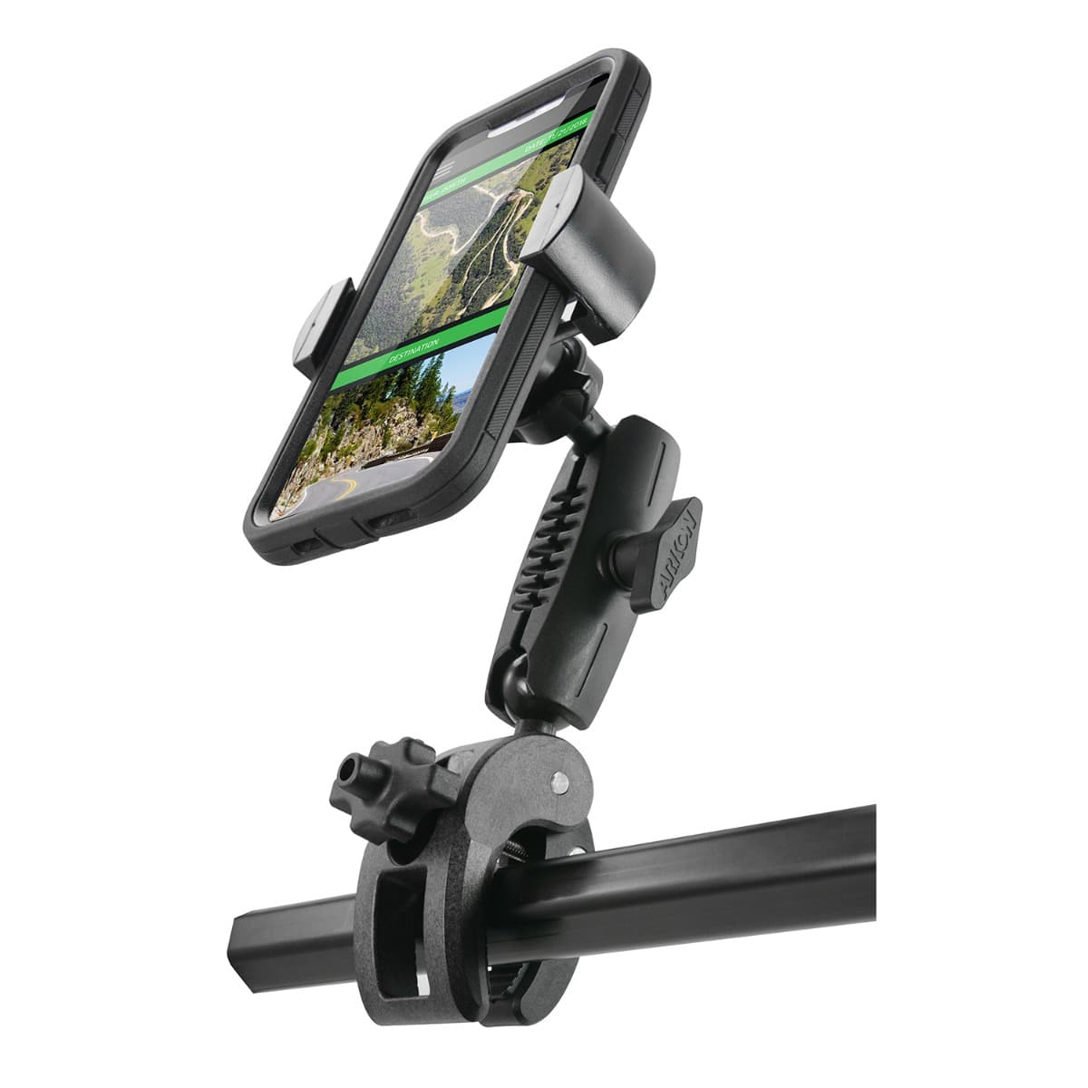 Arkon RoadVise® Robust Clamp Phone Mount with Security Knob
