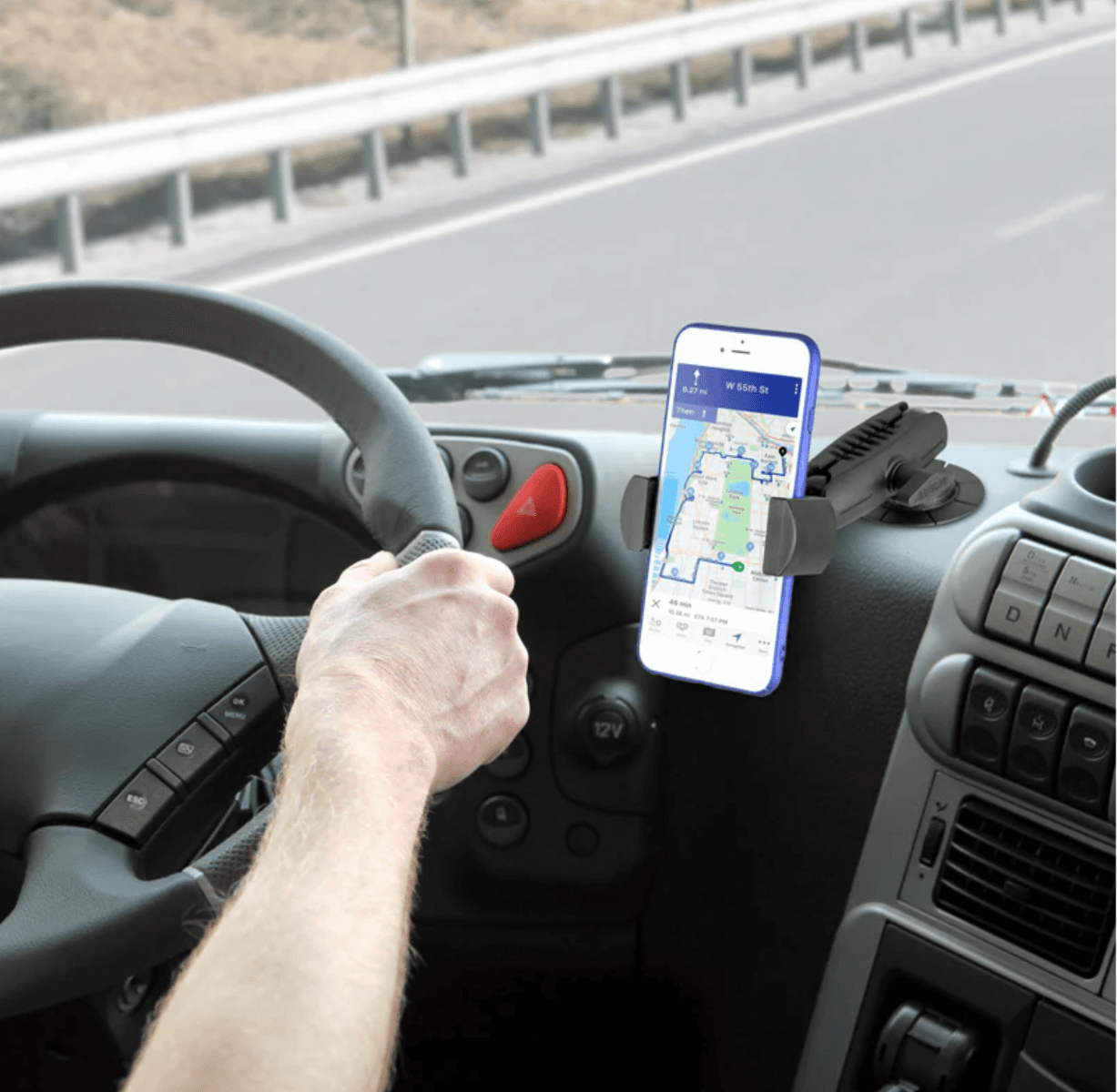 Arkon RoadVise® Robust Adhesive Car or Truck Phone Holder Mount