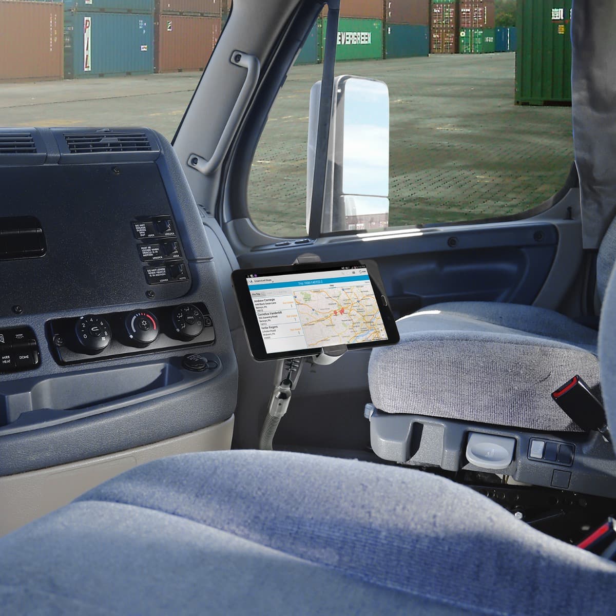 Arkon RoadVise XL Seat Rail Car Mount for iPhone, Galaxy, and Note