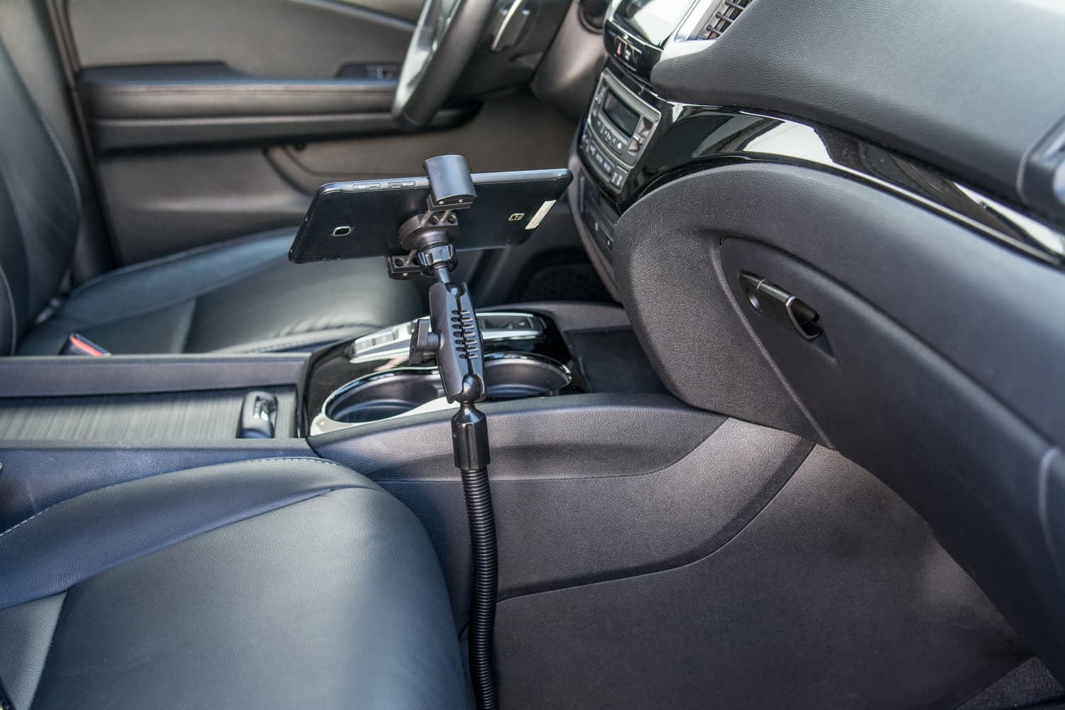 Arkon RoadVise XL Seat Rail Car Mount for iPhone, Galaxy, and Note